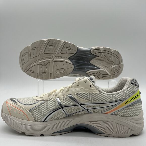 Mens Size 8.5 Asics GT-2160 Paris Cream Yellow Running Shoes 1203A570 750 NEW